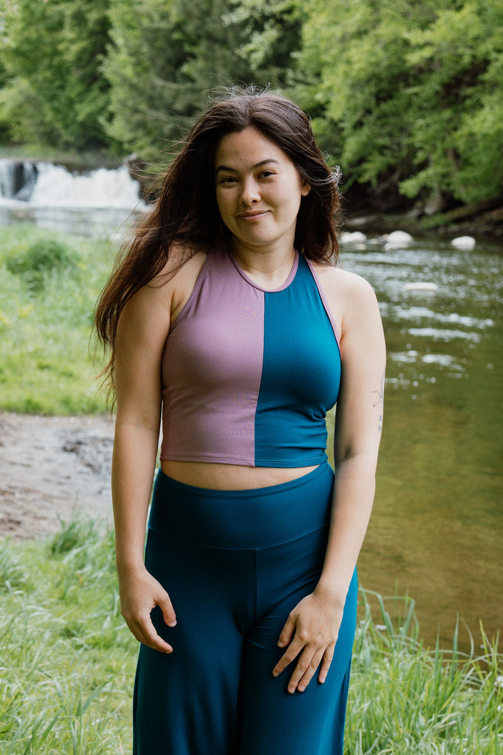 Zero Waste Racerback Crop Top