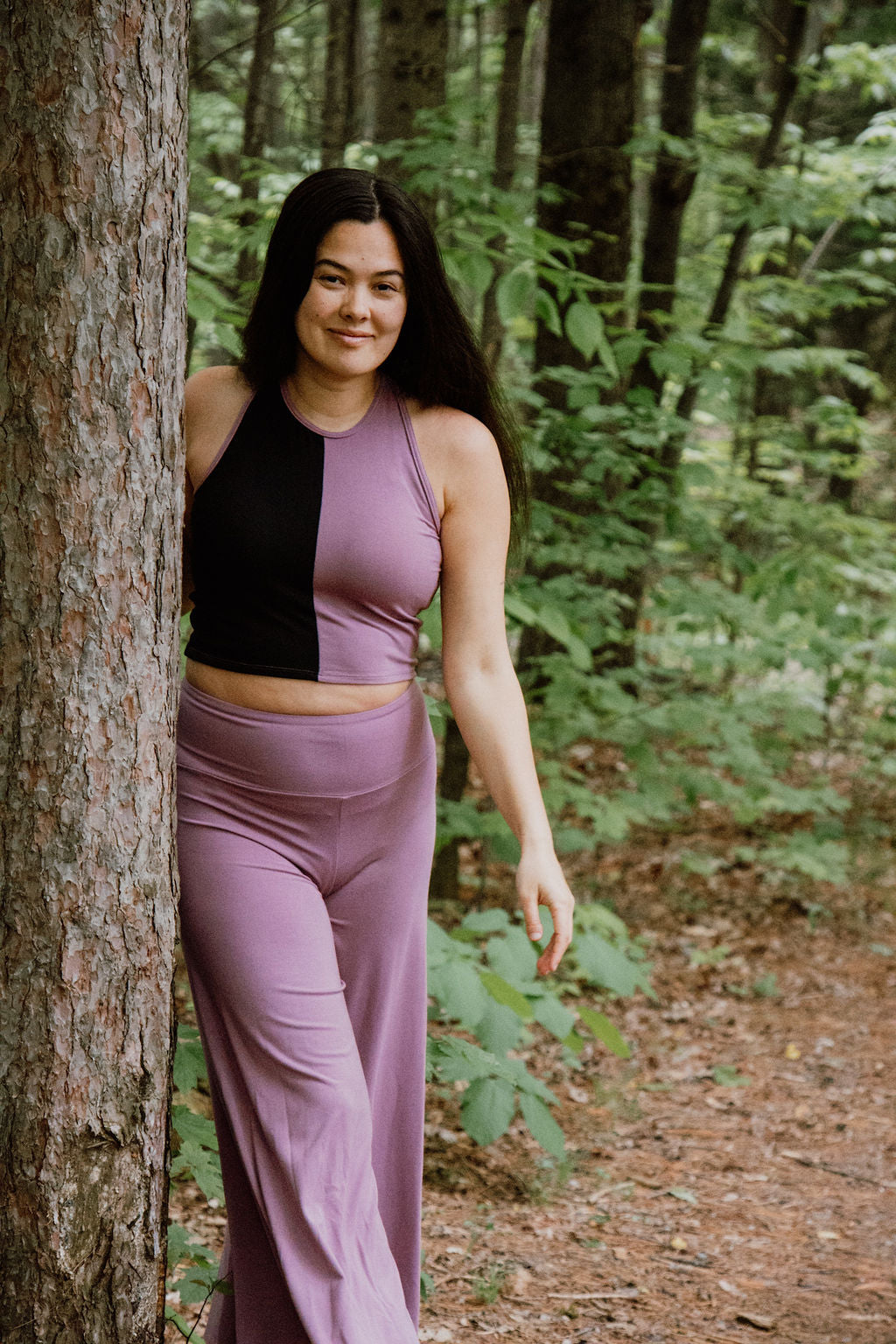 Zero Waste Racerback Crop Top