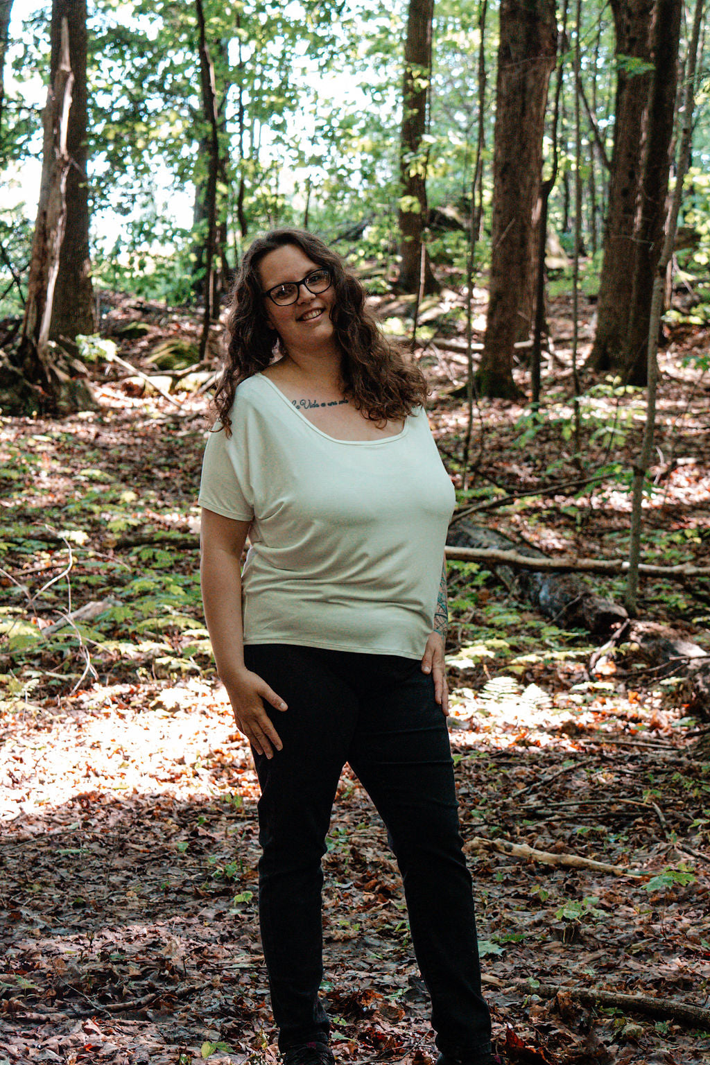 The Reversible Boatneck & Square Neckline Top