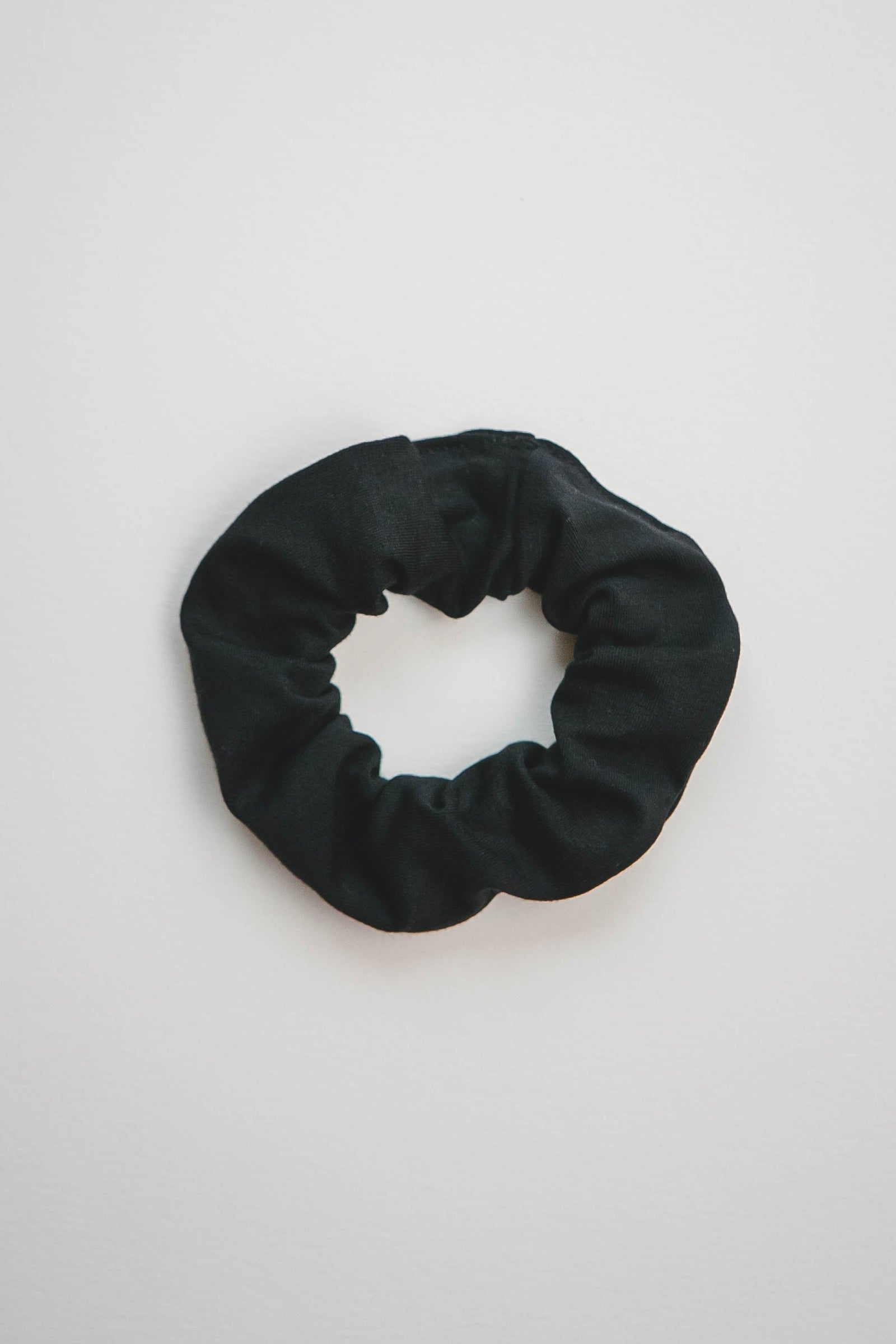 The Zero Waste Scrunchie - PLAIN Scrunchie Clothes & Roads Regular Black