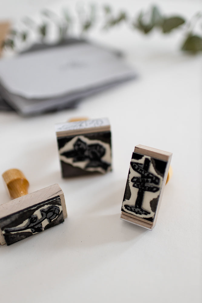 Carte de souhaits 5 x 8 po – Papier-retailles artisanal