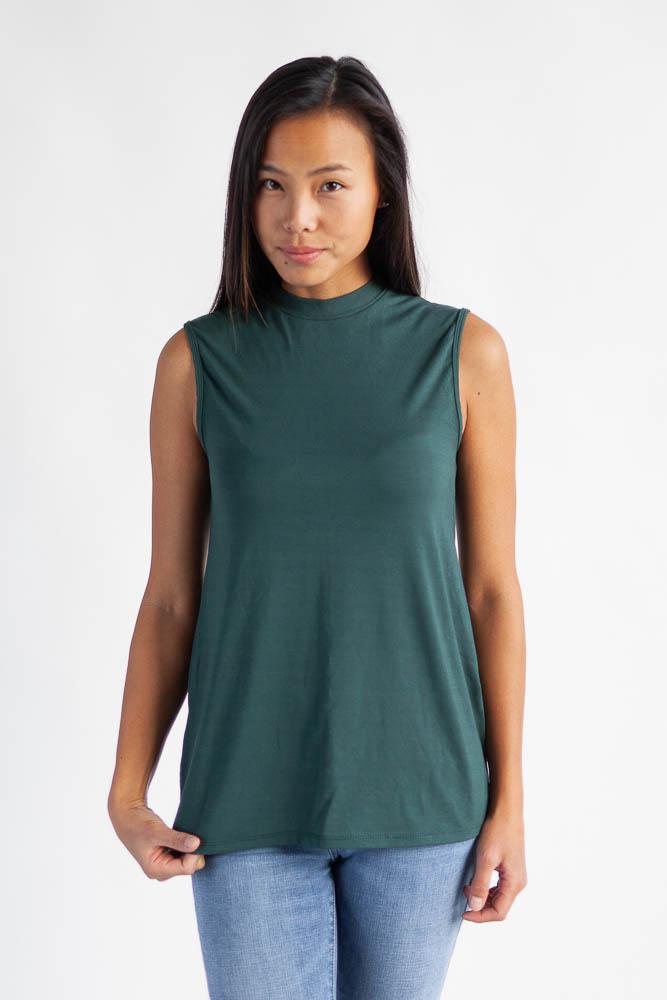 The Minimalist Camisole Top Clothes & Roads X-Small Tropical green