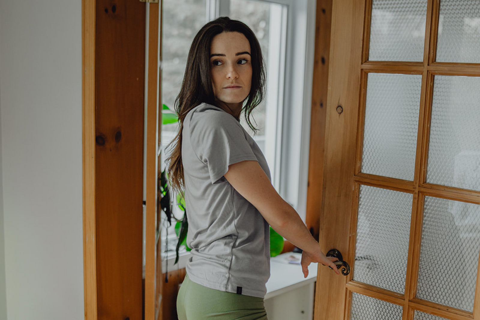 Crew Neck T-Shirt - CALM