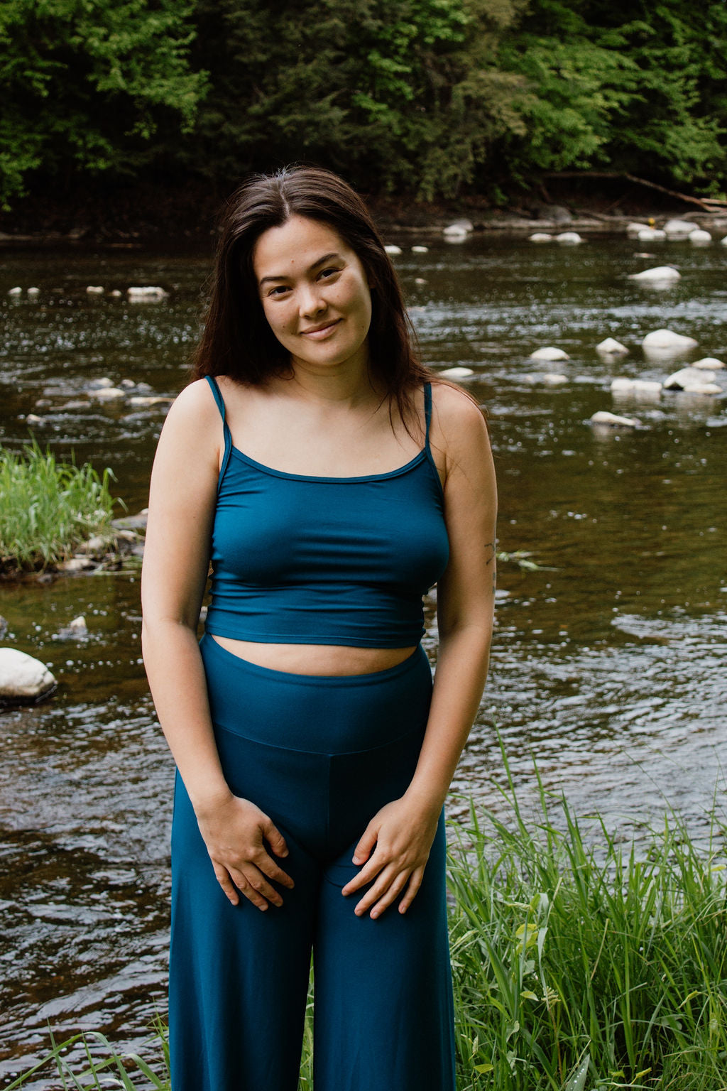 Zero Waste Spaghetti Crop Top