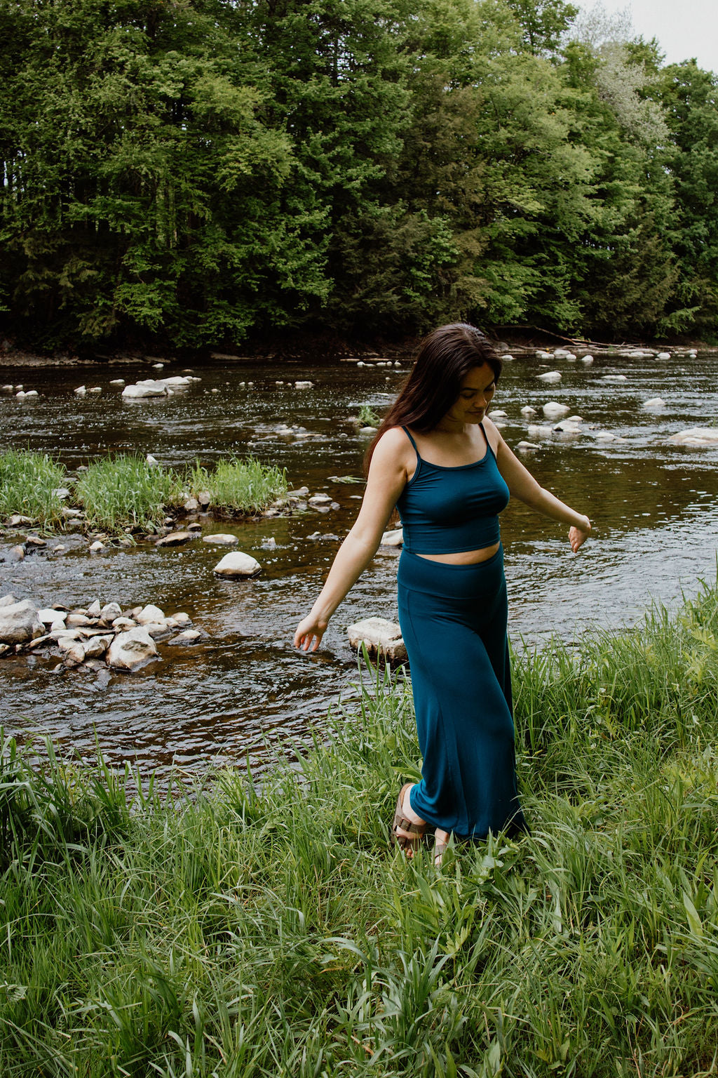 Zero Waste Spaghetti Crop Top