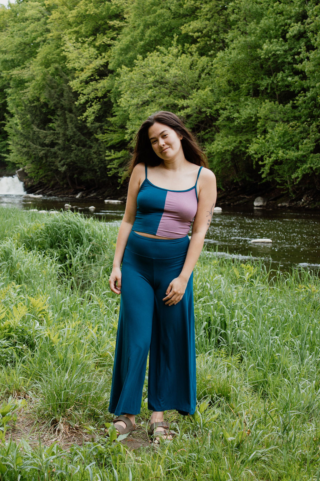 Zero Waste Spaghetti Crop Top
