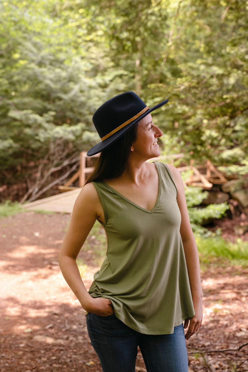 The Elegant V-Neck Camisole