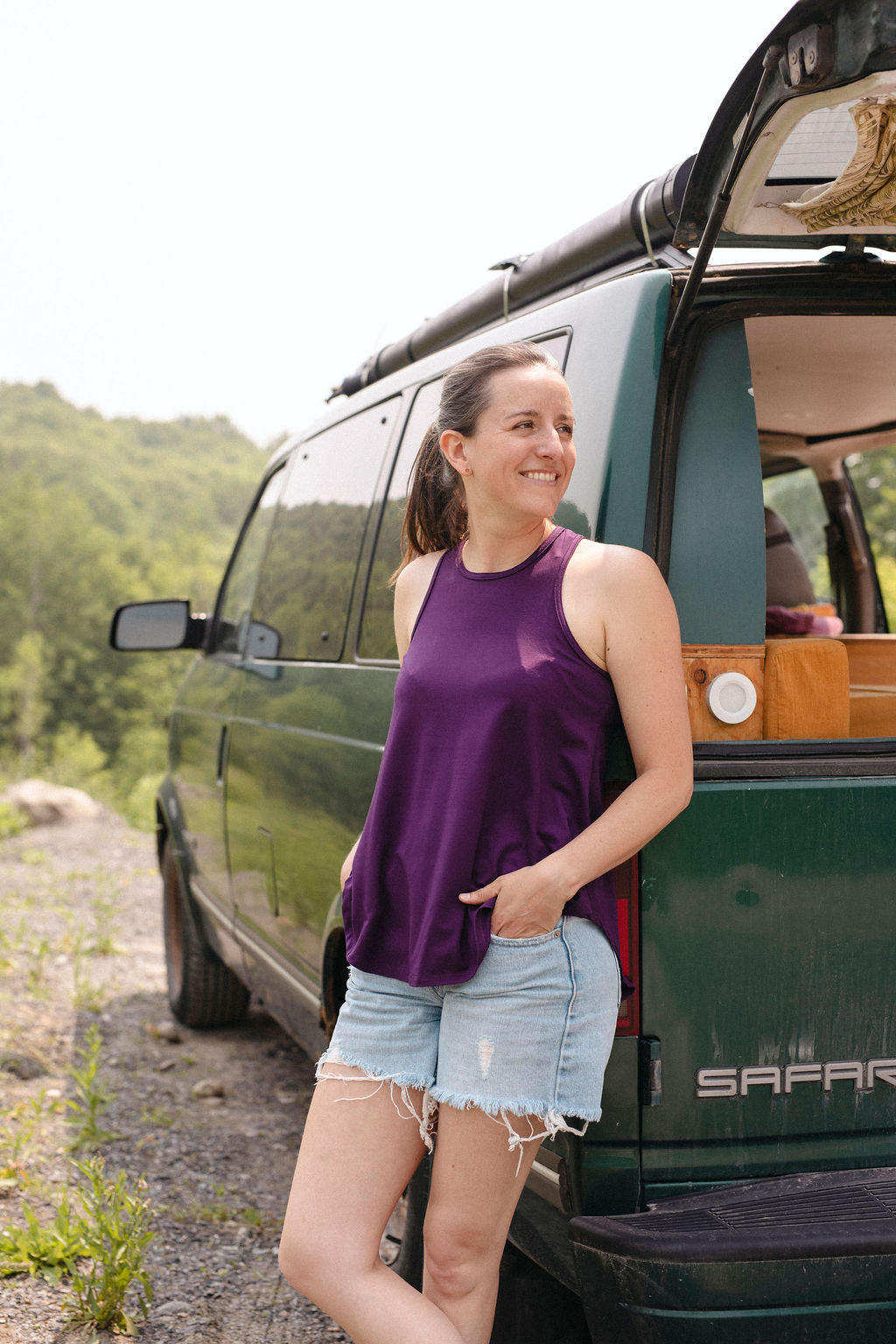 The Breezy Racerback Tank