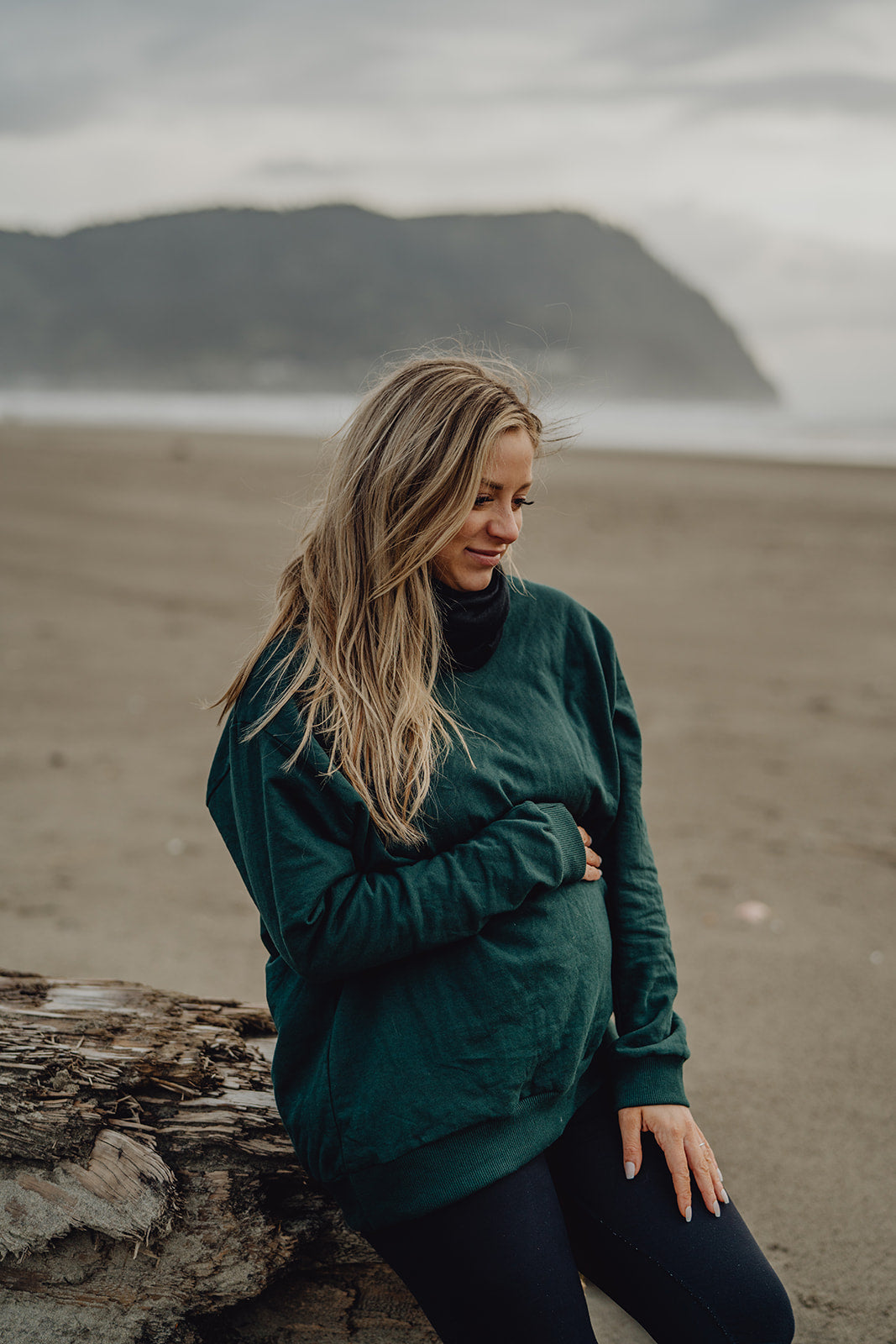Fleece Sweater – JOY / SAMPLE SALE - MEDIUM