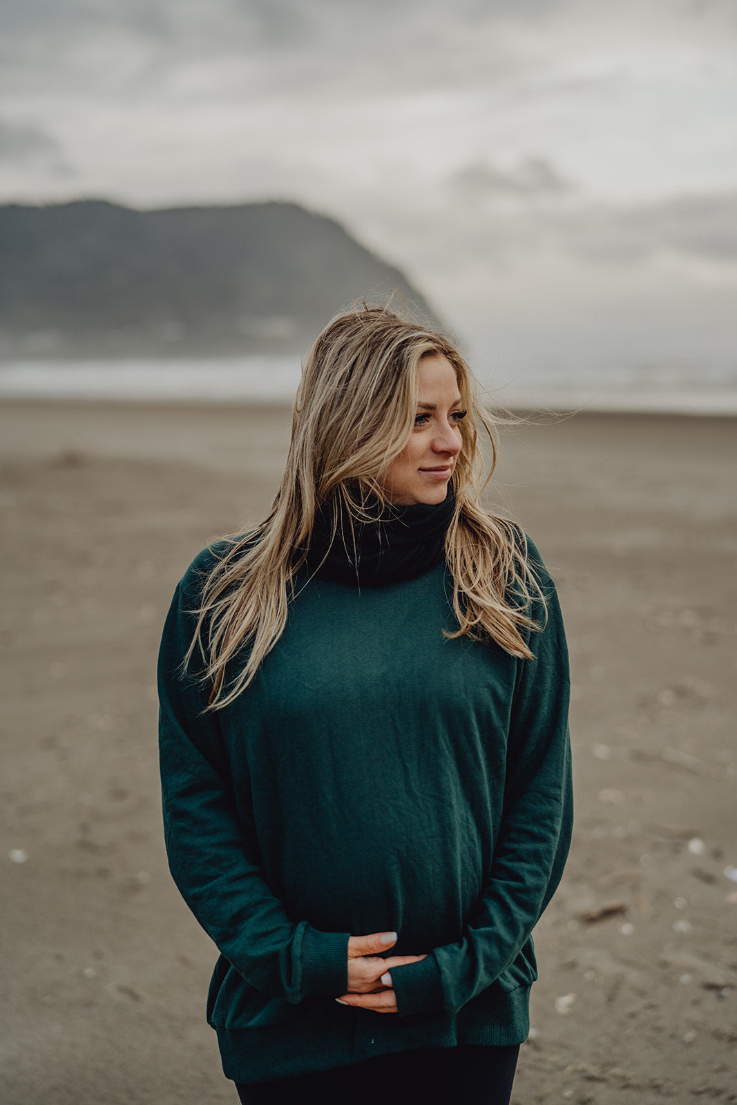 Fleece Sweater – JOY / SAMPLE SALE - LARGE
