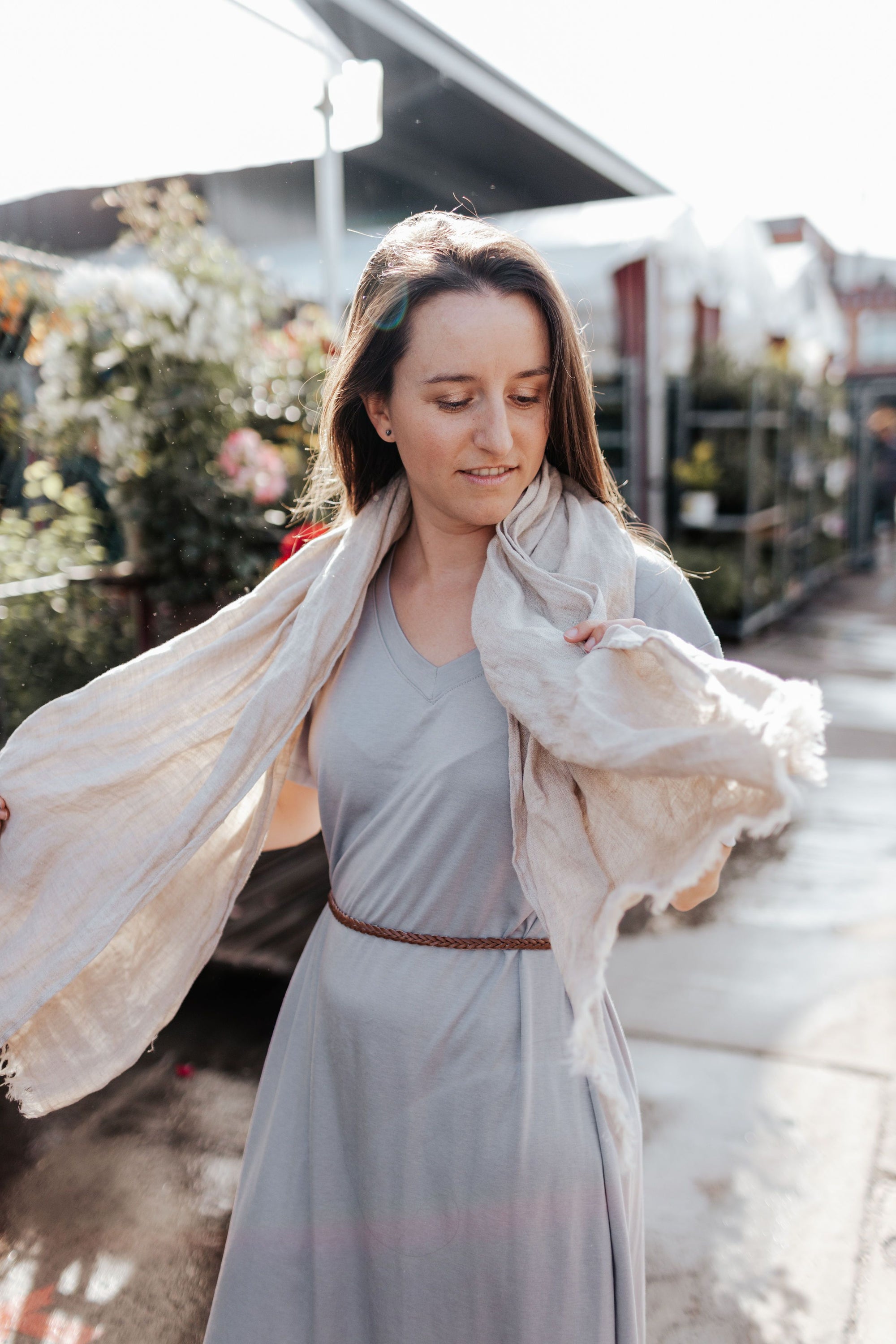 The T-Shirt Dress - TENCEL / ORGANIC COTTON Clothes & Roads 