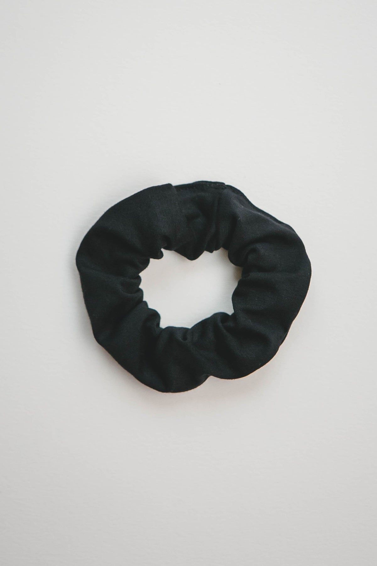 The Zero Waste Scrunchie - PLAIN Scrunchie Clothes & Roads Regular Black 