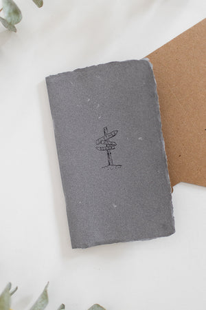 Notebook – Handmade fabric paper