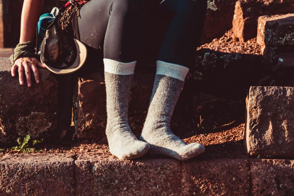 The expedition – Unisex wool socks Socks Clothes & Roads 