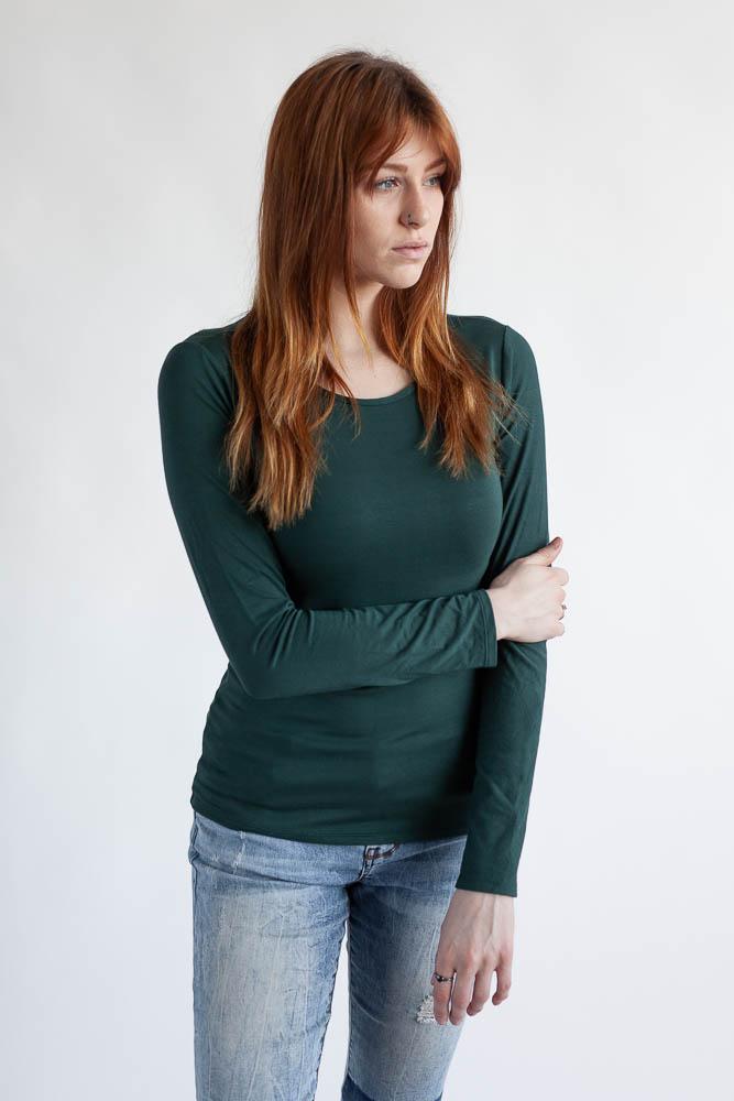 The Wanderer Longsleeve Shirt Top Clothes & Roads X-Small Tropical green 