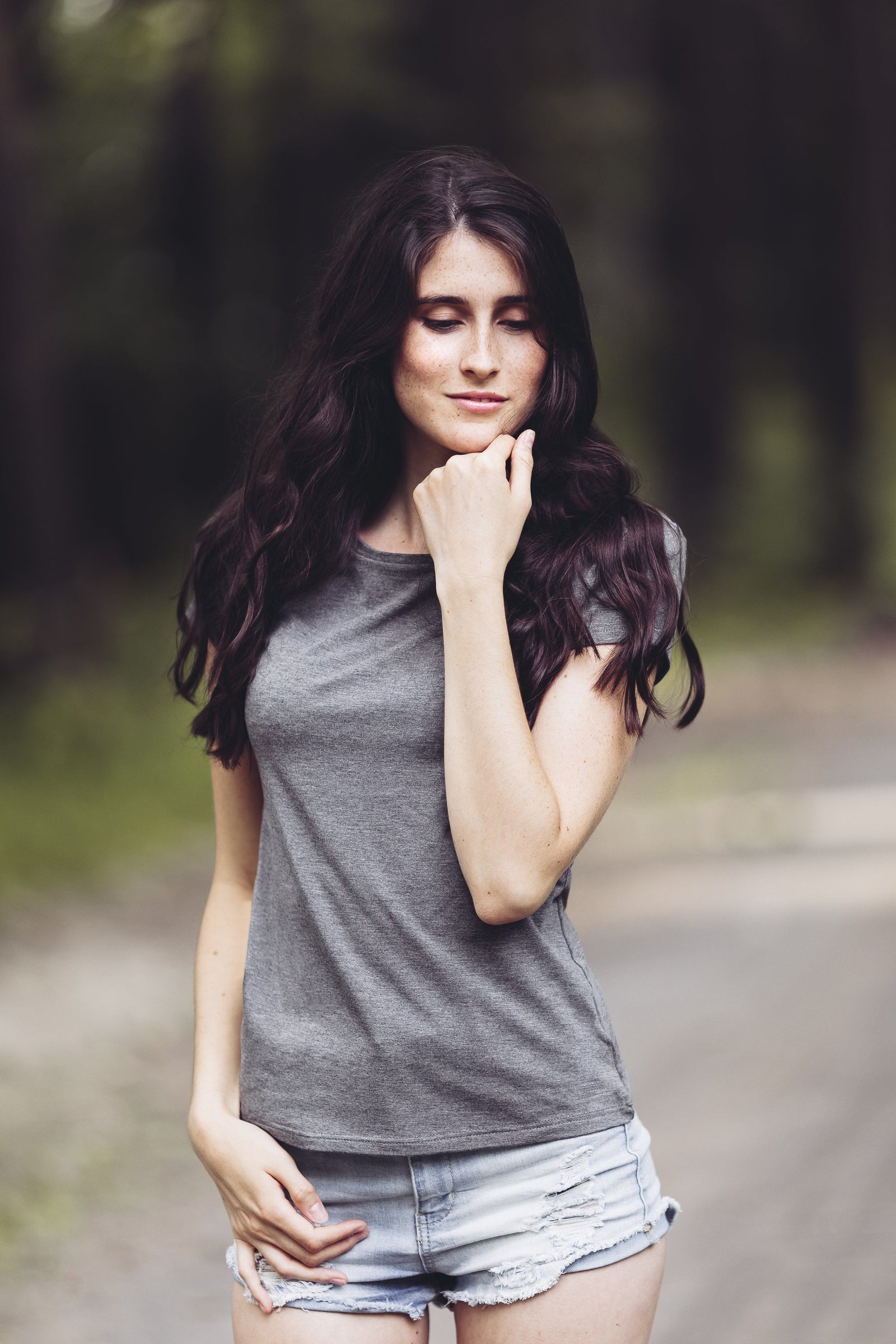 The Wanderer T-Shirt Top Clothes & Roads X-Small Grey 